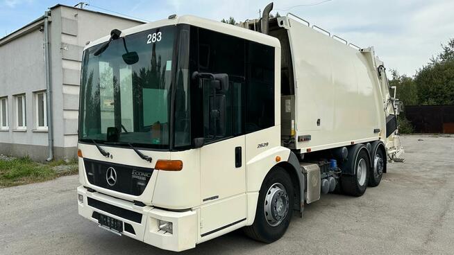 Mercedes Econic śmieciarka trzyosiowa NTM 20m3 EURO 5