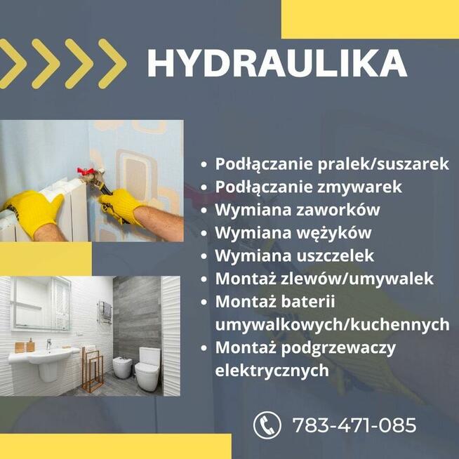Fachowe Usługi Kraków Złota Rączka, Elektryka, Hydraulika