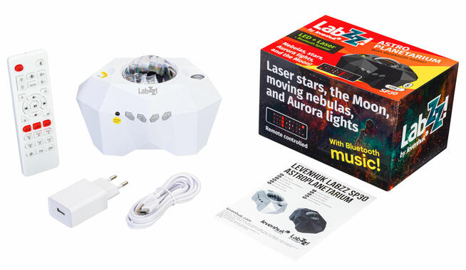 Astroplanetarium dla dzici do zasypiania Levenhuk LabZZ SP30