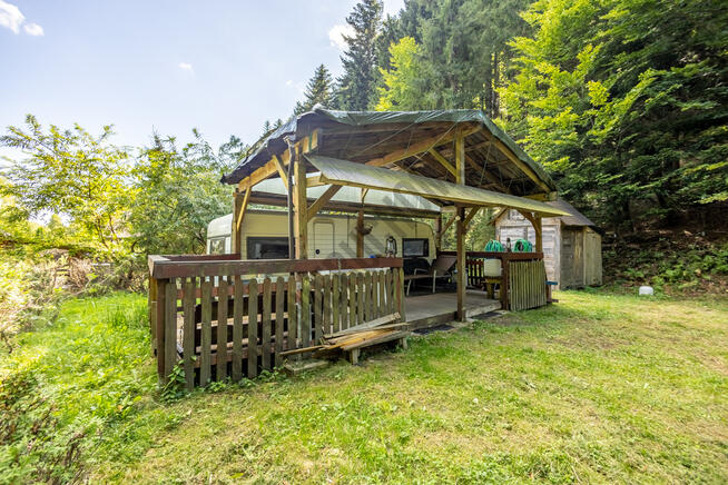 Targoszów - działka budowlana u stóp Leskowca