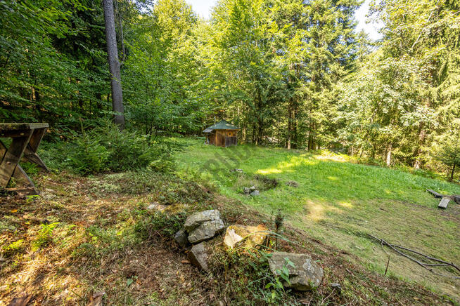 Targoszów - działka budowlana u stóp Leskowca