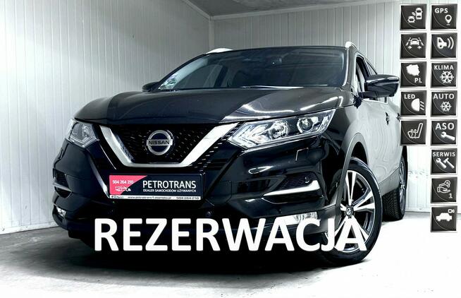 Nissan Qashqai 1.2 / 116KM LED Nawigacja Kamery 360 Panorama Asystent pasa ruchu