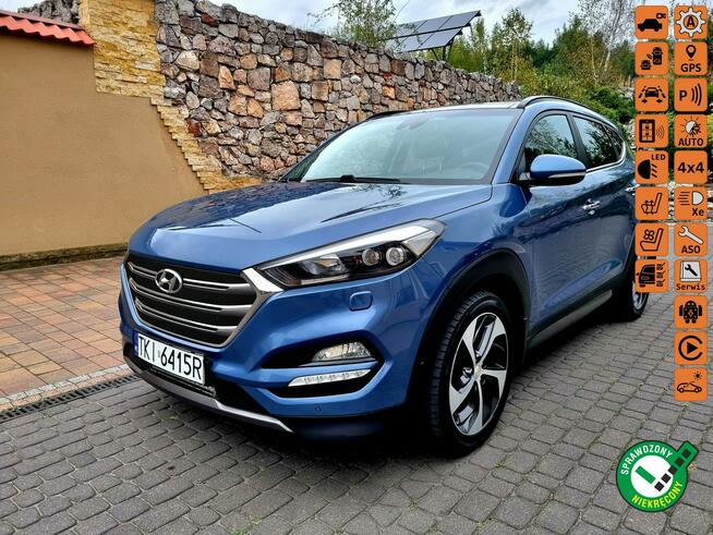 Hyundai Tucson 1.6 T-GDI 177 KM 4x4 Premium Serwis Najbogatsza wersja