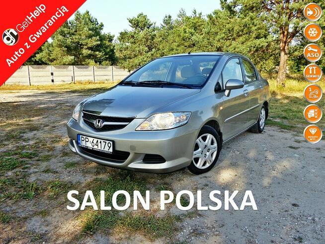 Honda City 1.4 i-DSI*COMFORT*Klima*Pełna Elektryka*Salon Polska*Super Stan*2xKoła