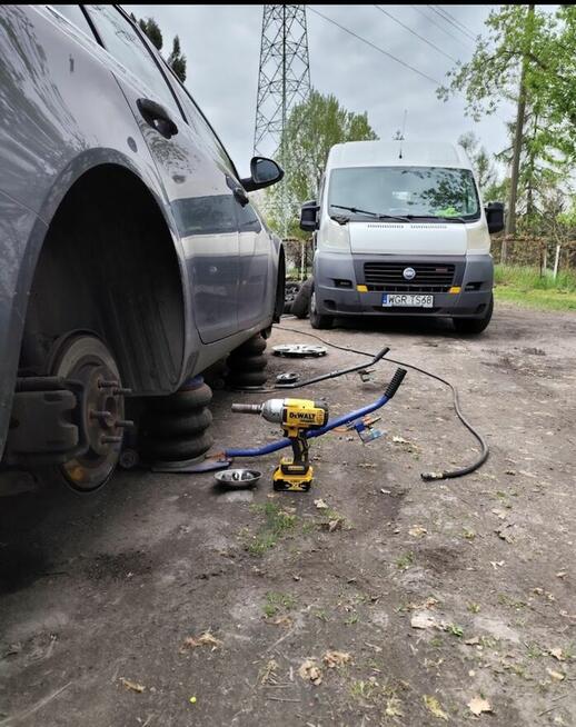 Mobilna wulkanizacja osobowe tir budowlane