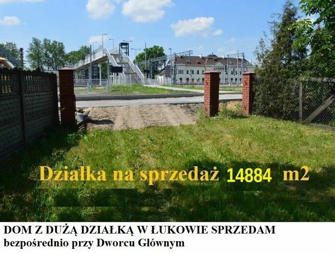 Dom z dużą działką w Łukowie sprzedam Cena do uzgodnienia
