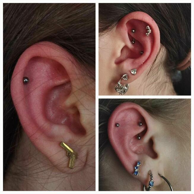 Piercing, przebijanie uszu, przekłuwanie, Lobe, nostril,