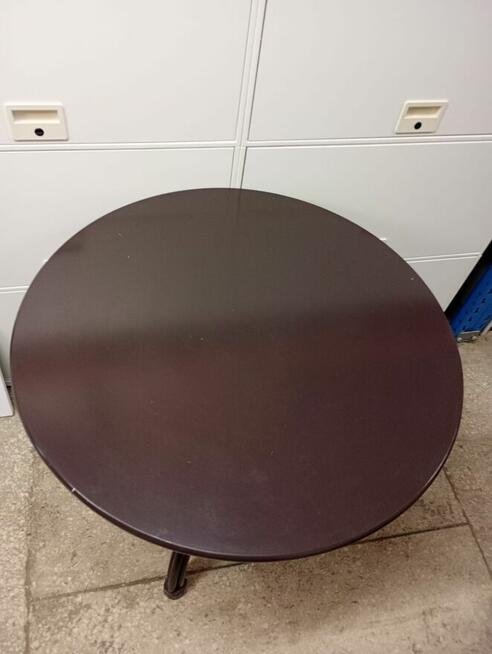 Stół okrągły stoły do biur szkół kawiarni domu taras 80x80 c