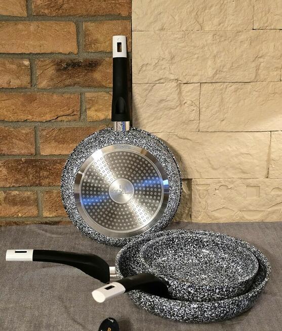 Oferta limitowana!Zestaw 3 patelni Edenberg. Non stick. Nowe