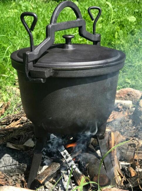 WYPRZEDAŻ! Kociołki żeliwne/ emaliowane. 5L/8L/10L/15L. Nowe