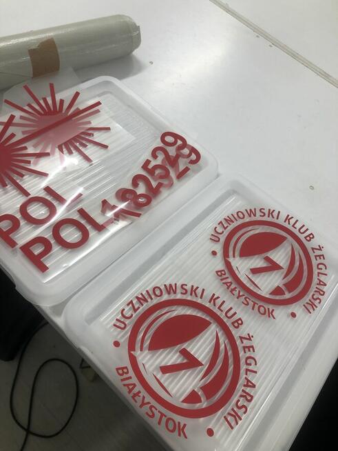 ELO Paint Sails . Reklama na Żaglach . Żaglownia