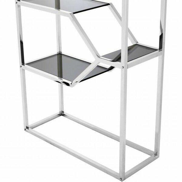 Regał Eichholtz Myconia - stal nierdzewna polerowana