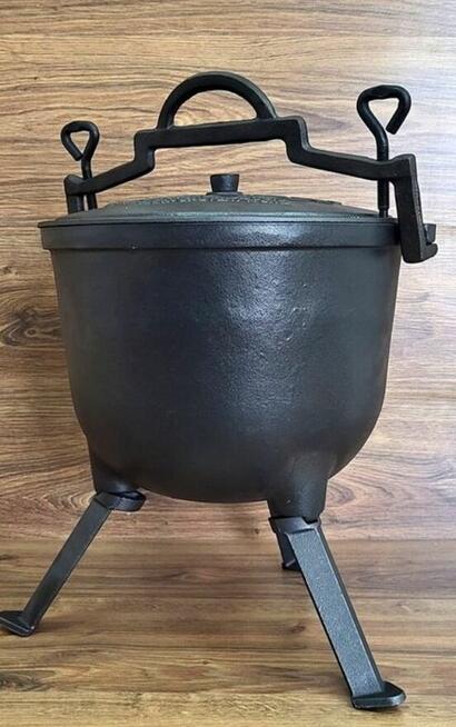 WYPRZEDAŻ! Kociołki żeliwne/ emaliowane. 5L/8L/10L/15L. Nowe