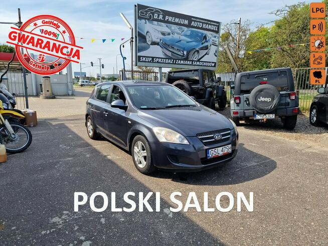 Kia Cee'd 1.4 Benzyna + LPG 109 KM, Klimatyzacja, Alufelgi, Hak, 1 Właściciel !!