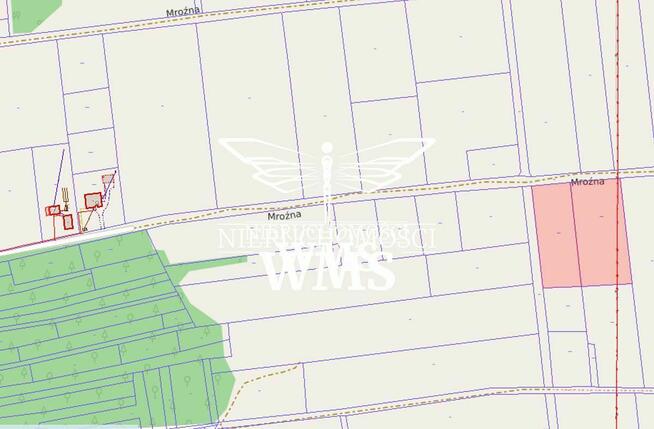 Działka rolna Wysoka Głogowska