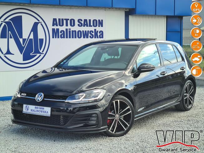 Volkswagen Golf GTD 2.0 184KM DSG Navi Kamera 2xPDC Szyberdach Skóra Wolne Ręce Alu