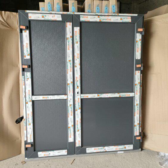 Drzwi PCV sklepowe tarasowe do biura działke 140x210