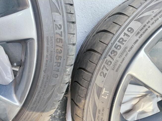 Felgi shadow chrome z oponami 19 2x245/45, 2x275/35