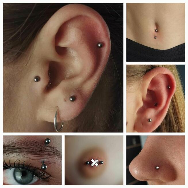 Piercing, przebijanie uszu, przekłuwanie, Lobe, nostril,