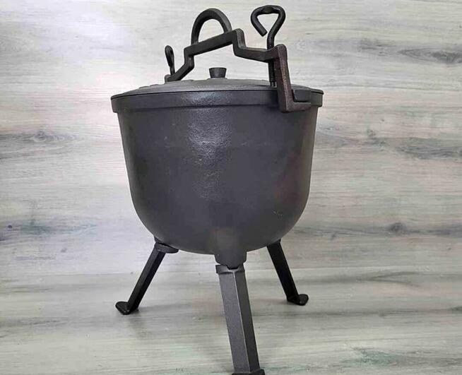 WYPRZEDAŻ! Kociołki żeliwne/ emaliowane. 5L/8L/10L/15L. Nowe
