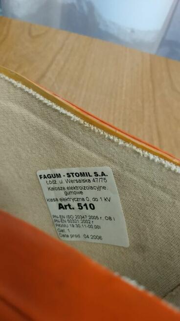 Kalosze gumowe elektroizolacyjne