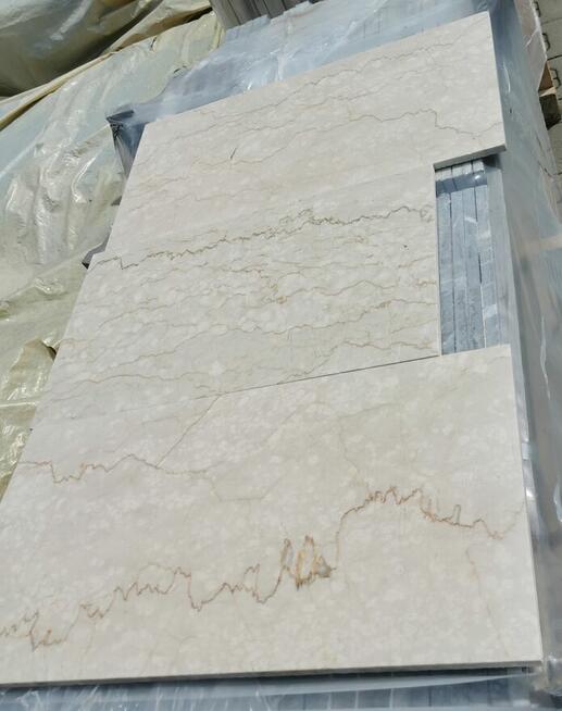 Płytki Marmurowe BOTTICINO - pasy 1 cm poler