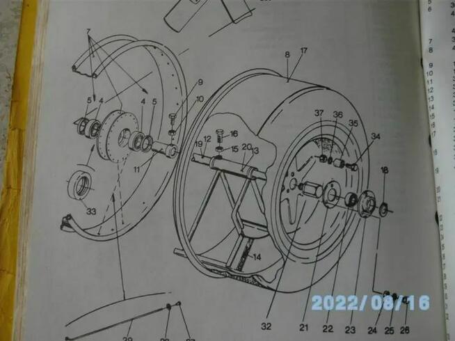 Sito obrotowe Stofkap / New Holland 8050 8055 8060 8070 8080