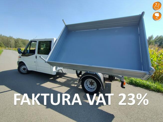 Ford Transit 2011, NOWY 3-stronny wywrot , doka 7 osób