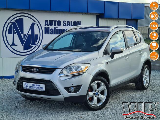 Ford Kuga 4x4 Navi Xenon 2xPDC Skóra+El+Grzane Fotele Wolne Ręce Klimatronik Alu