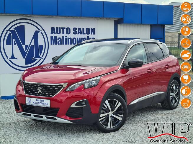 Peugeot 3008 Szyberdach Navi Kamera Skóra El.Klapa 2xPDC Full Led Radar Serwisowany