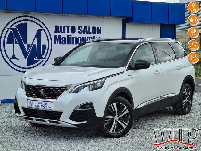 Peugeot 5008 GT-Line 7-Osób Navi Kamera Full Led 2xPDC Półskóry Asystent Pasa Alu