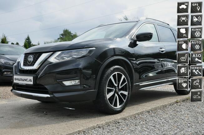 Nissan X-Trail nawi*skóra*bluetooth*panorama dach*kamery 360 stopni*park assist