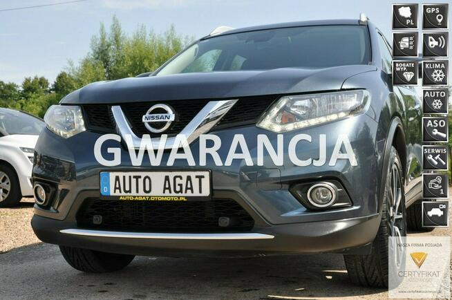 Nissan X-Trail nawi*klimatronic*bluetooth*panorama dach*kamery 360 stopni*tempomat