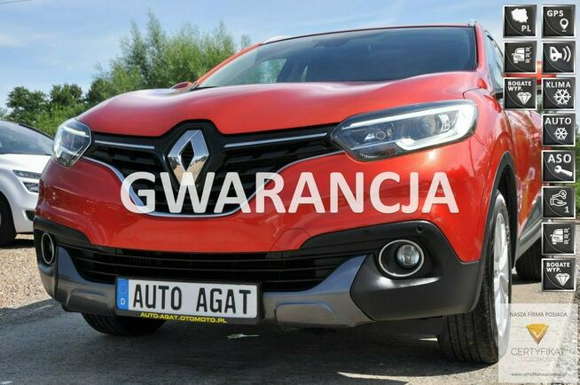 Renault Kadjar nawi*pół skóra*gwarancja*jak nowy*ledy*bluetooth