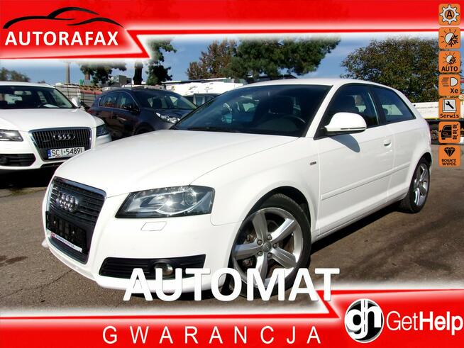 Audi A3 Klimatronic 2-strefowy, Automat DSG, Bi-Xenony, Półskóra, Gwarancja!