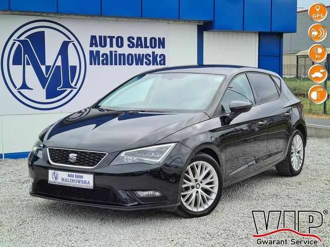 Seat Leon Automat DSG Navi Kamera FullLed 2xPDC Półskóry Klimatronik Sensory Alu