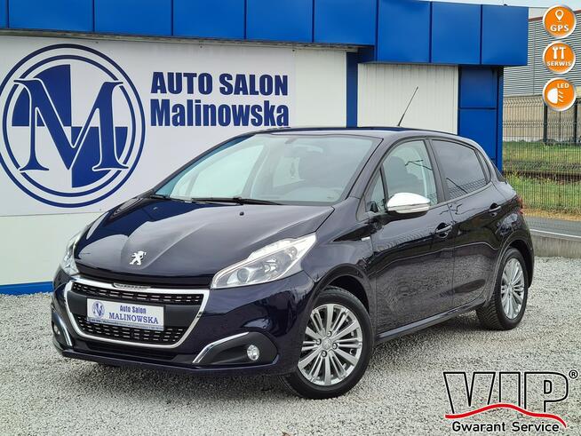 Peugeot 208 STYLE 73 Tys.Km Serwis Navi Led Klima Tempomat Halogeny Komputer Alu