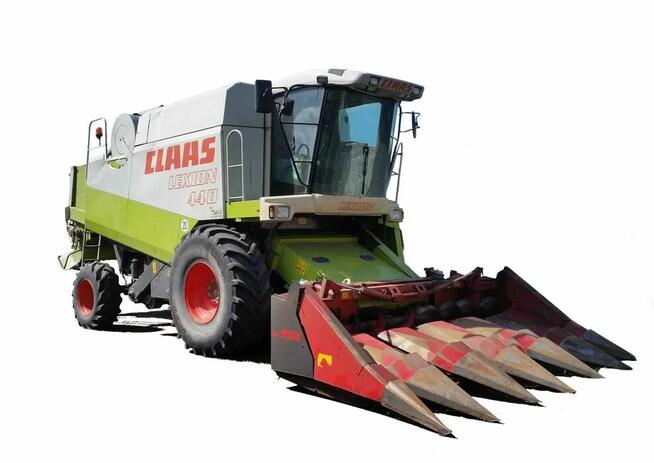 Koszenie Zbiór kukurydzy na ziarno Claas Lexion 440