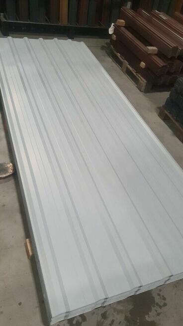 Blacha trapezowa T-18 mix odcieni bieli - 2 gatunek