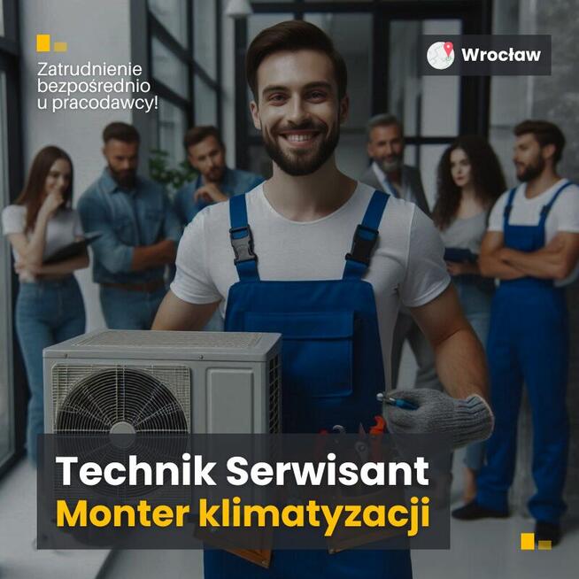 Technik Serwisu/Monter klimatyzacji