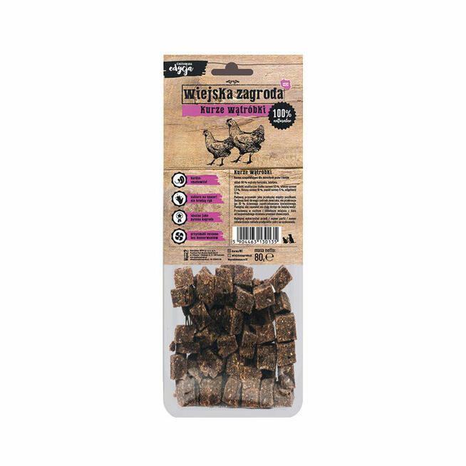 WIEJSKA ZAGRODA - kurze wątróbki 80g