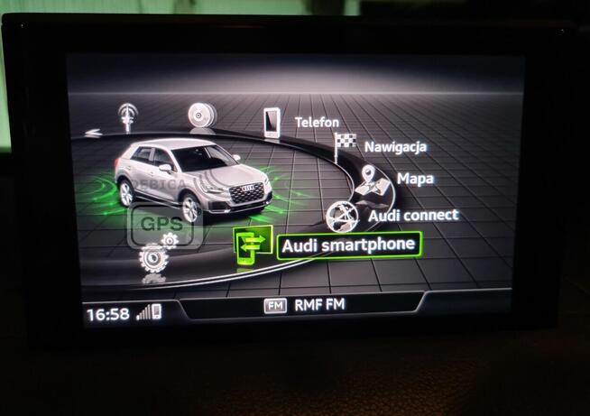 Mapa Audi 2025 MIB2 MHS2 mapy A3 S3 A4 S4 A5 S5 Q2 Q5 SQ5