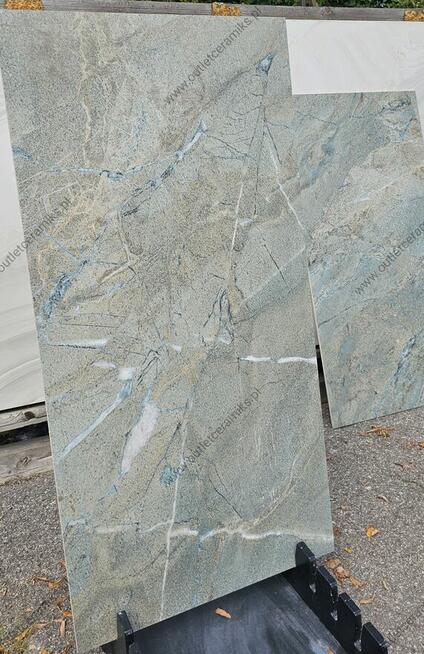 WYPRZEDAŻ Płytki łazienkowe, kuchenne gat.1 120x60 green