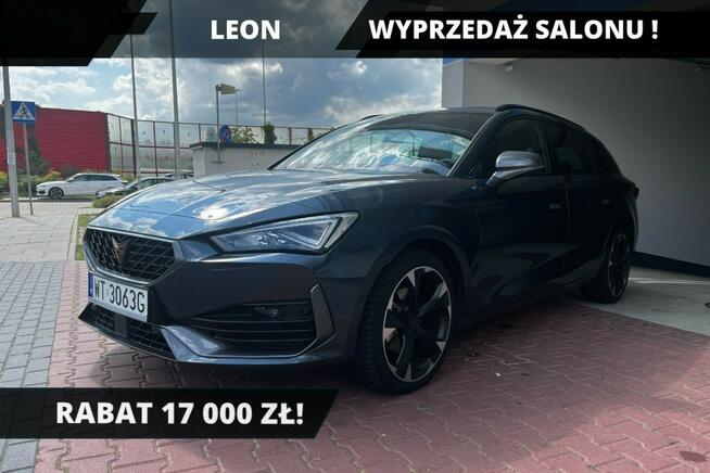 Cupra Leon Sportstourer 150KM! Felgi 18! Kubełki! Ładowarka QI!