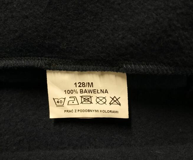 Kamizelka, bezrękawnik szkolny do SP 10 w Szczecinie r.128