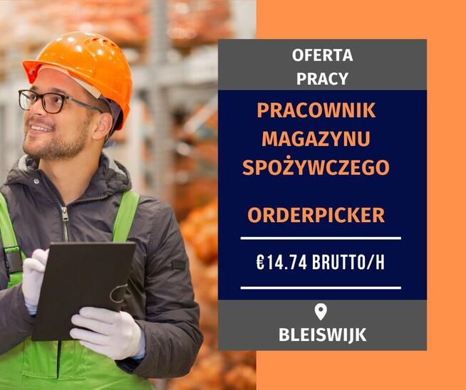 Orderpicker - magazyn spożywczy - 14,78e brutto