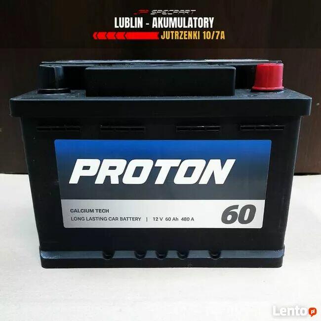 Akumulator PROTON 60Ah 480A