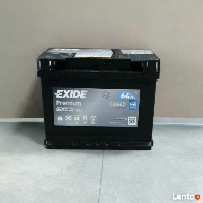 Akumulator Exide Premium 64Ah 640A EN P+