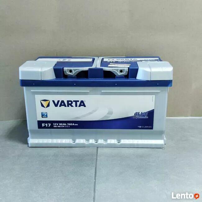 Akumulator VARTA Blue Dynamic F17 80Ah 740A