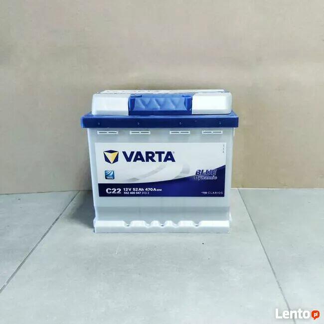 Akumulator VARTA Blue Dynamic C22 52Ah 470A